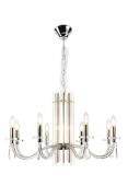 Подвесная люстра Crystal Lux GARDEN SP3х3 L1200 CHROME