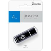 UFD 2.0 Smartbuy 004GB Glossy series Black (SB4GBGS-K)