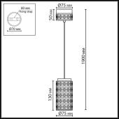 Подвесной светильник Odeon Light Lulu L-Vision 5452/5L