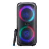 Портативная акустическая система 2.0 Smartbuy LAVA, 48Вт, BT, беспр.мик, MP3, FM, черная (SBS-5240)