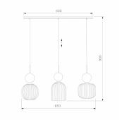 Подвесной светильник TK Lighting 11147 Sophia Green Cognac a071833