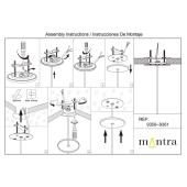 Потолочное основание Mantra Modular Light Florones 9361