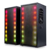 Акустическая система 2.0 SmartBuy GIG 2, мощность 20 Вт, МДФ, Bluetooth, FM/MP3, LED (SBA-4950)/12