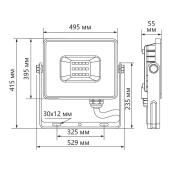Светодиодный прожектор Feron LL-926 300W 6400K 29501