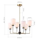 Подвесная люстра ST Luce Veritas SL1404.303.06