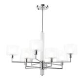 Подвесная люстра Crystal Lux Maestro SP-PL5+5 Chrome