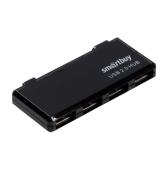USB - Xaб Smartbuy 4 порта черный (SBHA-6110-K)