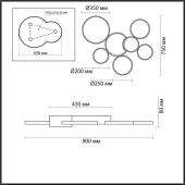 Потолочный светодиодный светильник Lumion Norbert 5254/99CL Потолочный светодиодный светильник Lumion Norbert 5254/99CL