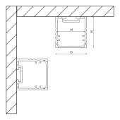 Профиль с рассеивателем SWG SF-3535 001763