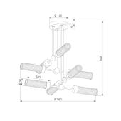 Подвесная люстра Eurosvet Oriens 60166/8