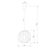 Подвесной светильник TK Lighting 1626 Orbita Black 1