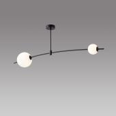 Подвесная светодиодная люстра iLedex Epical 6827-2 BK+WH