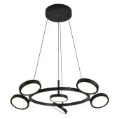 Подвесная светодиодная люстра Crystal Lux CLT 027C6 D700 BL