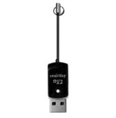 Картридер Smartbuy 706, USB 2.0 - MicroSD, черный (SBR-706-K)