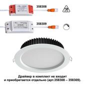 Встраиваемый светодиодный светильник Novotech Drum 358304