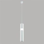 Подвесной светодиодный светильник Crystal Lux Desi SP5 Chrome/White
