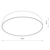 Потолочный cветильник Nowodvorski Satellite L White 8022