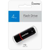 UFD 2.0 Smartbuy 004GB Crown Black (SB4GBCRW-K)