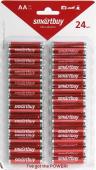 Батарейка алкалиновая Smartbuy LR6/24B (144/576)  (SBBA-2A24B)