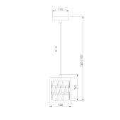 Подвесной светильник Bogates Corazza 317/1