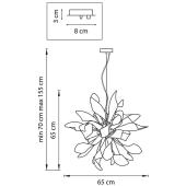 Подвесная люстра Lightstar Turbio 754269