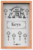 Ключница Дубравия Keys 29х45х4,5см KD-041-017