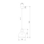 Подвесной светильник TK Lighting 601 Mango 1