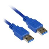 Кабель Smartbuy USB3.0 Am-->Am 1,8 m (K-860-100)/25