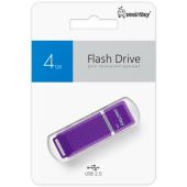UFD 2.0 Smartbuy 004GB Quartz series Violet (SB4GBQZ-V)