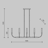 Потолочная люстра Bogates Flamel 373/8