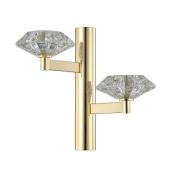 Бра Crystal Lux Rebeca AP2 Gold