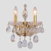 Бра Crystal Lux Justo AP2 Chrome