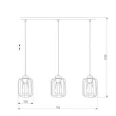 Подвесной светильник TK Lighting 4716 Galaxy New