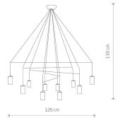 Подвесная люстра Nowodvorski Imbria 7954