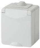 Розетка ЭРА Эксперт 2P E IP65 16A 250V 11-2601-03