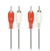 Кабель соединительный Smartbuy 2xRCA (M) - 2xRCA (M), 3,0 м, в пакете (KA-223-200)