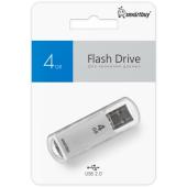 UFD 2.0 Smartbuy 004GB V-Cut Silver (SB4GBVC-S)