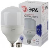 Лампочка светодиодная ЭРА STD LED POWER T160-65W-6500-E27/40 колокол холодный дневной свет