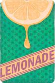 Табличка металлическая Ekoramka Lemonade 20x30см TM-113-146