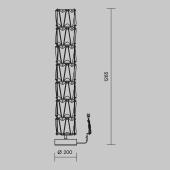 Торшер Maytoni Puntes MOD043FL-08G