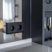 Рамка Werkel Stark на 2 поста черный W0021808 4690389161827