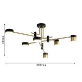 Потолочная люстра Favourite Modul 4013-8P