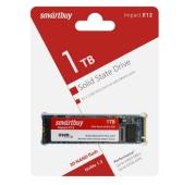 M.2 2280 SSD Smartbuy Impact E12 1TB NVMe PCIe3x4 PS5012 DRAM 3D TLC