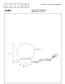 Настольная лампа Crystal Lux Bosque LG3 Black/Transparent