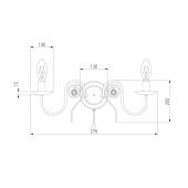 Бра Favourite Albero 1763-2W