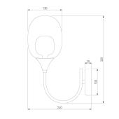 Бра Bogates Onyx 372/2 Strotskis