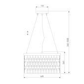 Подвесной светильник Bogates Corazza 317/6