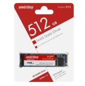 M.2 2280 SSD Smartbuy Impact E12 512GB TLC DRAM cache NVMe PCIe3