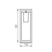 Садовый светильник Kanlux VIMO 50 SE-BR 34987