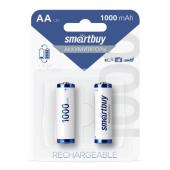 Аккумулятор NiMh Smartbuy AA/2BL 1000 mAh (24/240) (SBBR-2A02BL1000)